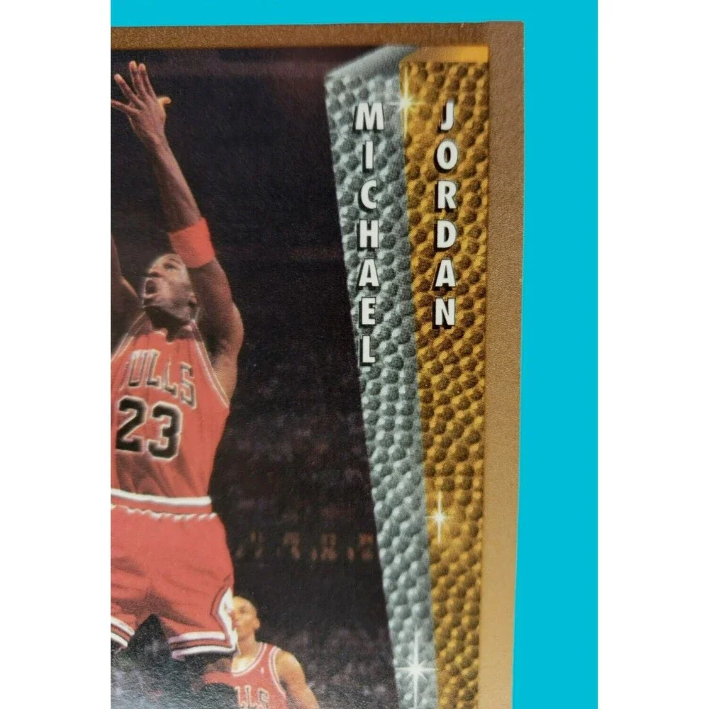 '92-'93 Fleer Michael Jordan #238 Basketball Card NBA League Leader Bulls NM-MT!